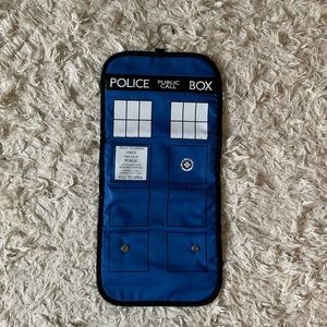Doctor Who TARDIS shower caddy